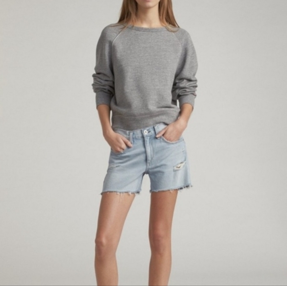 Rag & Bone Heather Gray Crewneck Sweater